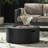 Dark Grey 32" Fire Pit, 40,000 Iron - Quick Ignition Function Shortly Round Easy