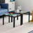 Amose Glass Top Nesting Coffee Table-1556825875
