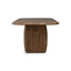 Table à piédestal en acacia Myzaria Ronquillo
