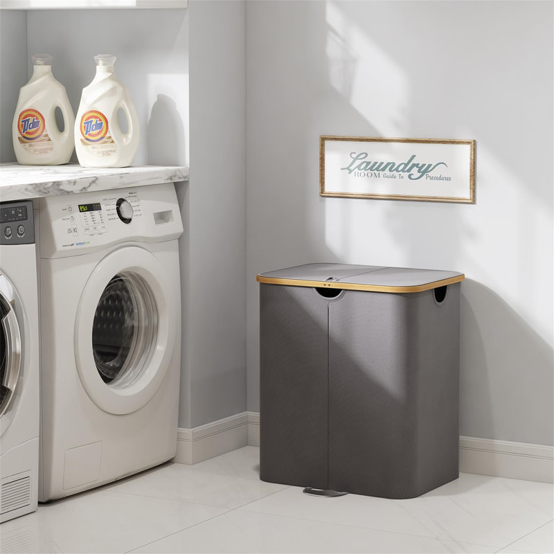 Laundry Hamper, Grey