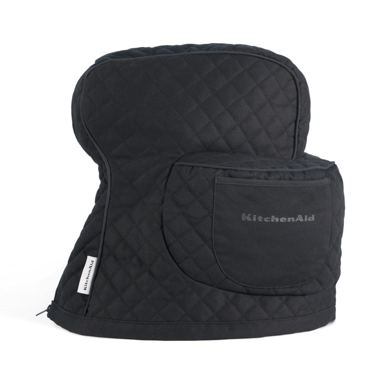 KitchenAid® Quilted Fitted Mixer Cover, Onyx Black