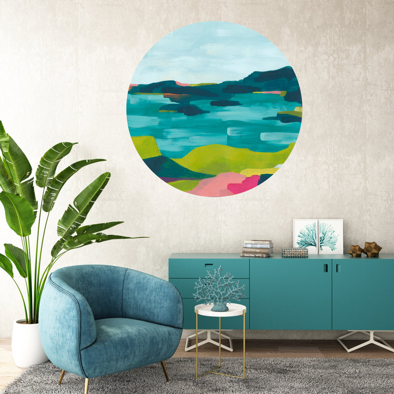 Abstract Non-Wall Damaging Wall Decal