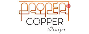 Proper Copper Design Logo