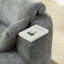 Canapé-lit simple 55 po en chenille éponge, sans assemblage requis, fauteuil moderne moelleux pour le salon et la chambre à coucher