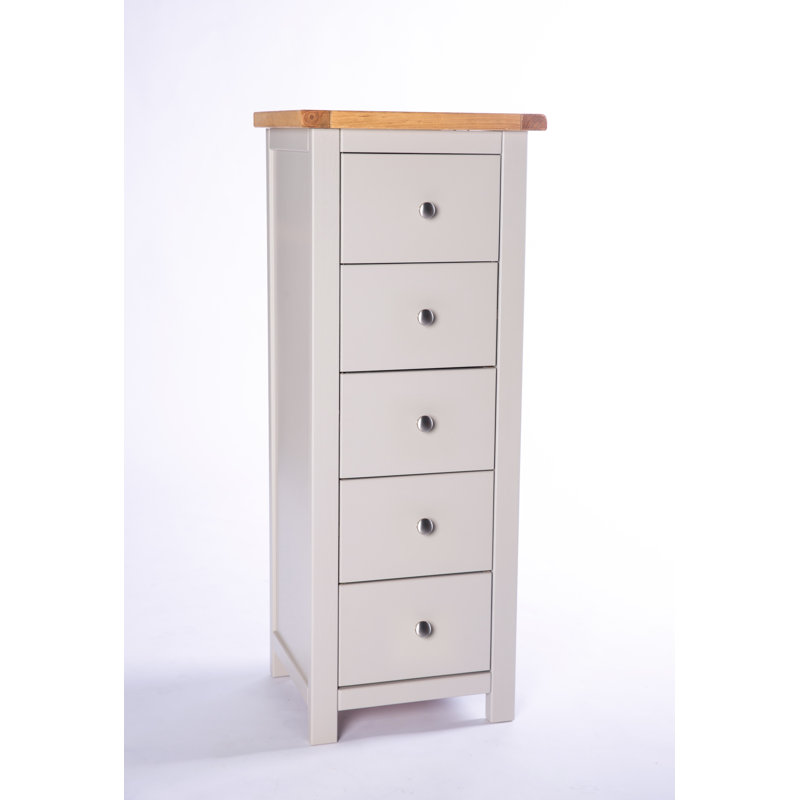 Alec 45cm W Chest of Drawers, Chrome