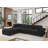 Aprea 138" Wide Reversible Modular Sofa & Chaise-1929505245