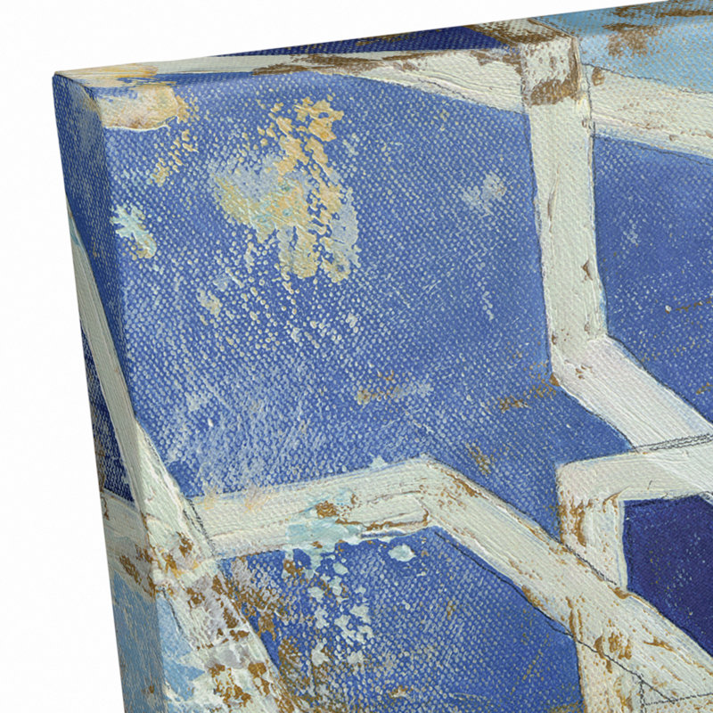 Motif de carreaux décoratifs - Reproduction d'art sur toile sans cadre