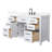 Beckett 54" Freestanding Single Bathroom Vanity with Quartz Top-108351908-108351901-108351905