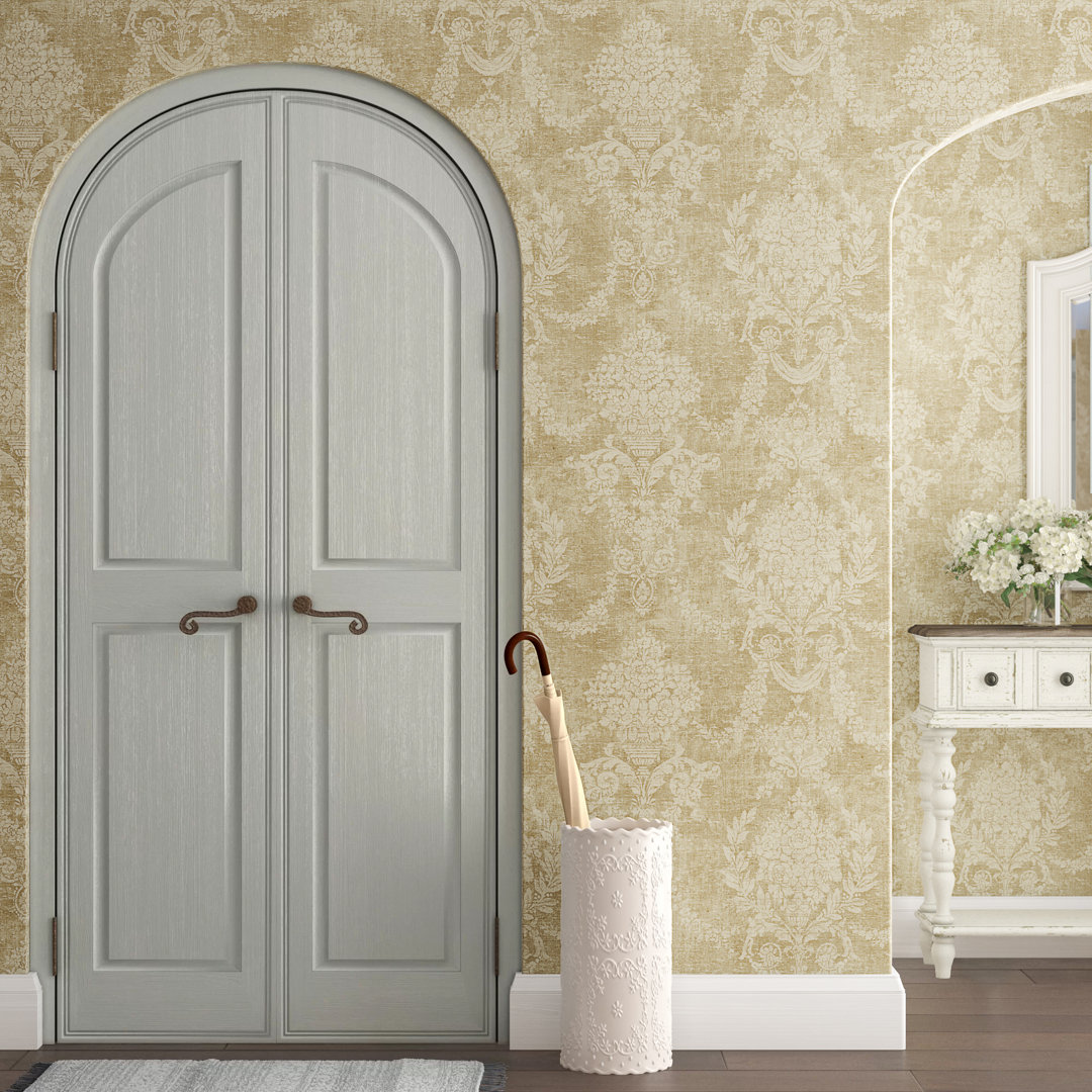 Santamaria Damask Roll Laurel Foundry Modern Farmhouse® 