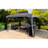 MASTERCANOPY Steel Patio Gazebo with Corner Shelves-70177595-119221766