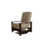 Chaise berçante pivotante cachée en polymère Leeward-98358864-98358840