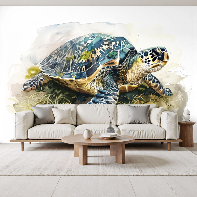 Papier peint auto-adhésif Nautical Beach, L 96 po x l 69 po