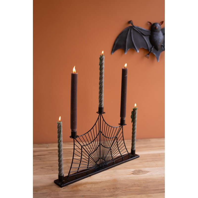 CANDELABRA WIRE HALLOWEEN SPIDER