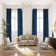 Rideau simple extra long et extra large en velours mat luxueux
