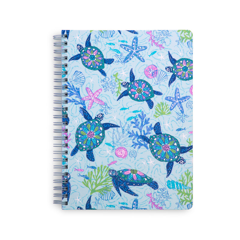 Mini Notebook With Pocket, Turtle Dream