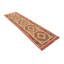Runner Geometric Wool Hand Woven 82cm X 293cm Area Rug