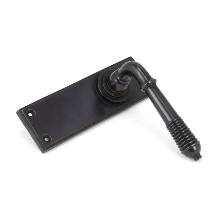Reeded Lever Latch Set