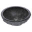 Lavabo de salle de bain vasque circulaire en granite