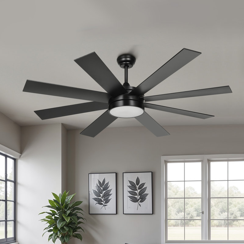 Rebeka 60'' Ceiling Fan with LED Lights
