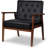 Jillann Faux Leather Armchair-90844036