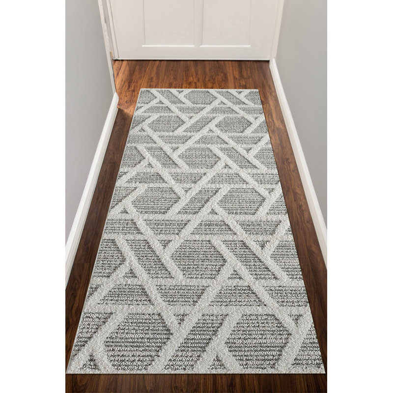 Phin Clear Area Rug, Runner 120 x 450cm