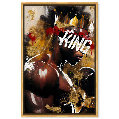 Affiche de boxe «Gym King» par Art Remedy