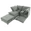 Double-Layer Cushion Modular Sofa With Freely Combinable Design, Ideal For Creating Customized Seating Arrangements In Any Home.-1295323819