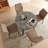 37-Inch Round Table With 4 Chairs-106912940