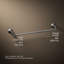 Artifacts® Wall Mounted Towel Bar-2066559719-2067925748