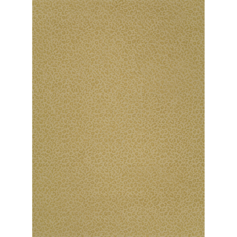 Leopardess Straw Hand-Tufted Responsible Wool Rug