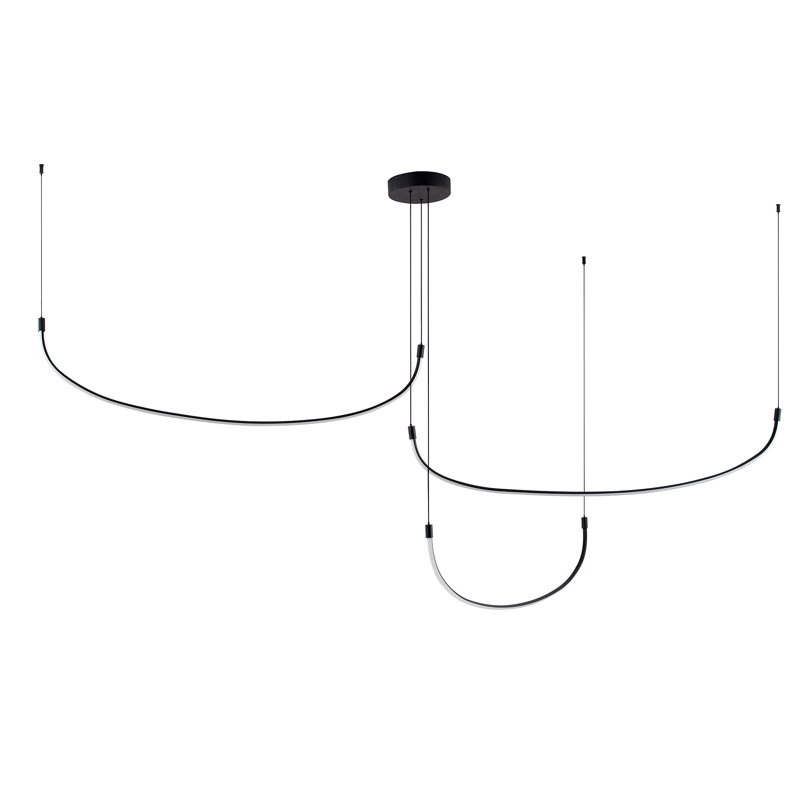 Talis 3 - Light LED Pendant, Black