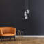 Suspension cylindrique en grappe 3 lumières Garnich