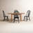 Makira 4 Person Rectangular Dining Table Set