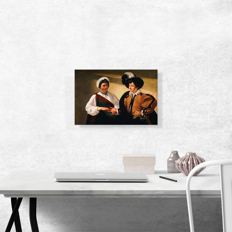 The Fortune Teller 1594 - impression, H 12 po x l 18 po x P 0,75 po