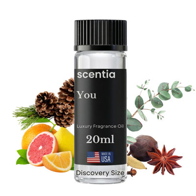 Huile de diffuseur d'inspiration féroce - Dupe de parfum d'huile parfumée Scentia You - 20 ml, 0,67 oz liq. Utilisateurs et humidificateurs - Huile essentielle naturelle parfumée d'inspiration A et F - pour aromathérapie, spa et maison