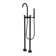 DreamLine Caribbean 40 in. x 8 in. Freestanding Tub Faucet with Handshower