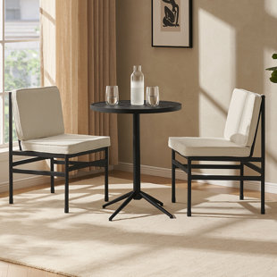 Odelia Bistro Set - Dining Table + Dining Chair X2