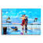 Art mural en verre Dovecove «Sunset Lambada» par Ronald West-1985124763