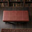 Banc rembourré en cuir Cathaleen-1494014674