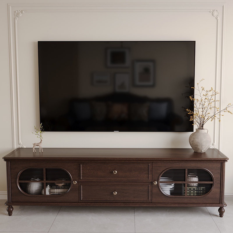 Meuble télé de style américain rétro, L 62,99 po