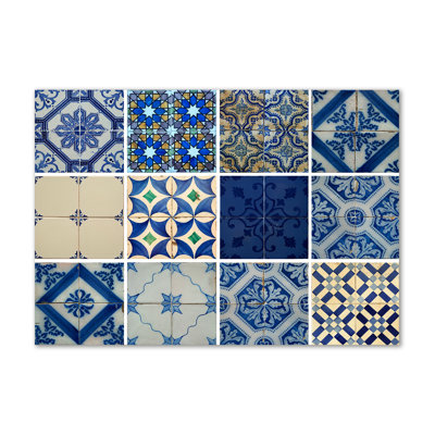 Portuguese Tiles - Wrapped Canvas Print