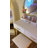 Makeup Vanity Desk With Round Mirror And Lights-106667670