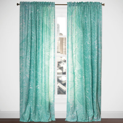 Semi Sheer Curtain Single Panel