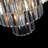 20" Luxury 3-Tier Crystal Chandelier, 7-Light Gold Frame Pendant Light, Elegant Ceiling Lighting for Living Room, Dining Room, Bedroom