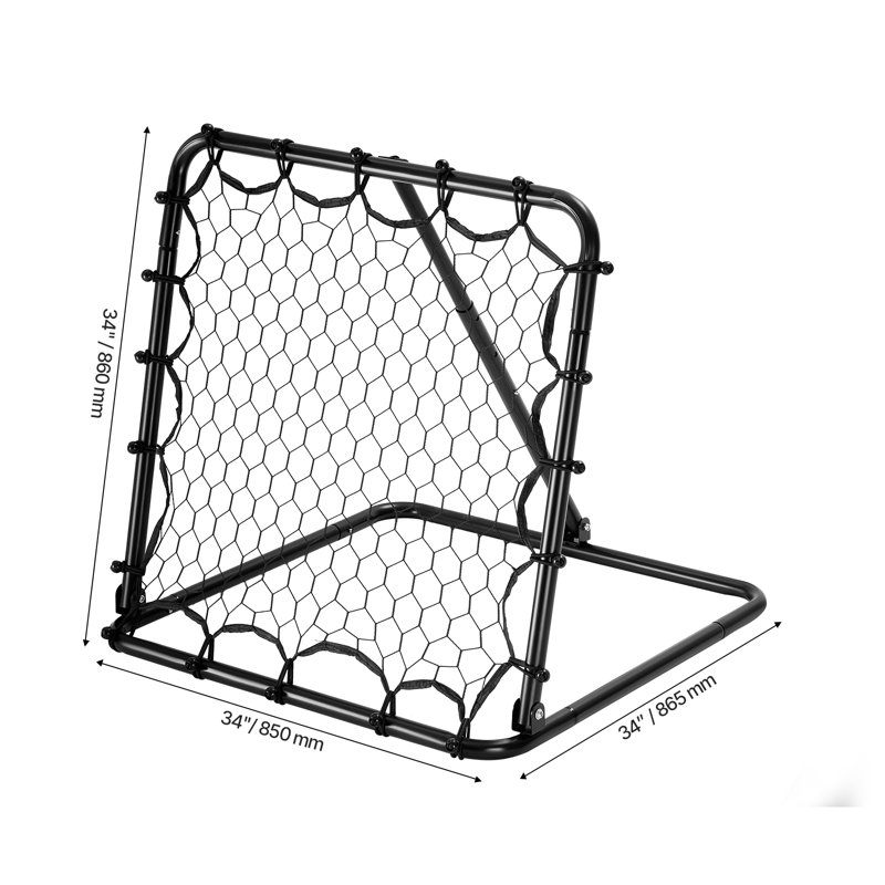 VEVOR Iron Football Net