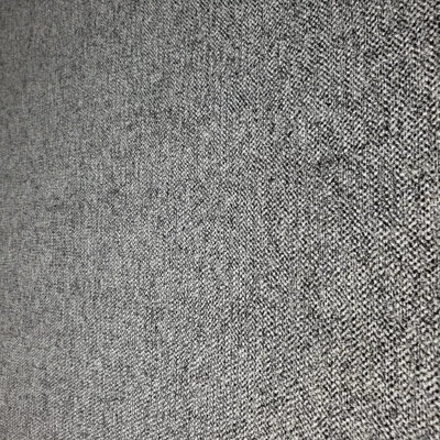 Plain Modern Gray Black Silver Metallic Faux Fabric Texture Wallpaper Textured