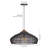 1-Light Pendant Light Black-580917233