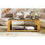 Table basse moderne, table rectangulaire avec tablette inférieure-772842111-772842109
