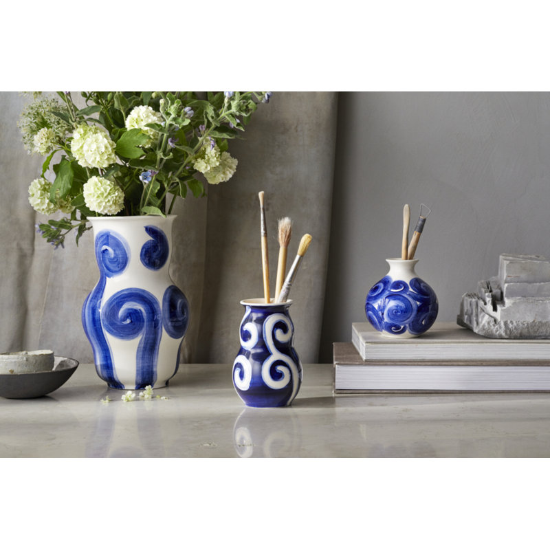 Tulle Earthenware Table Vase
