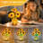 Sunflower LED Lamp,USB Rechargeable Touch Night Light, 3 Color Stepless Dimmable,Small Battery Flower Decor for Bedroom